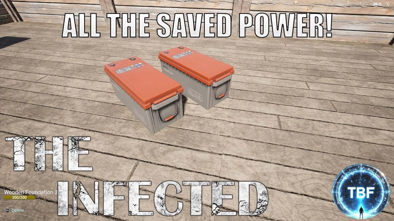 Advanced Battery Complete! Day 57 - The Infected - S06E57 Cave Build ...