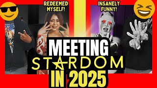 THIS IS WHAT MEETING STARDOM WRESTLERS IS LIKE + MANIA WEEK 2025