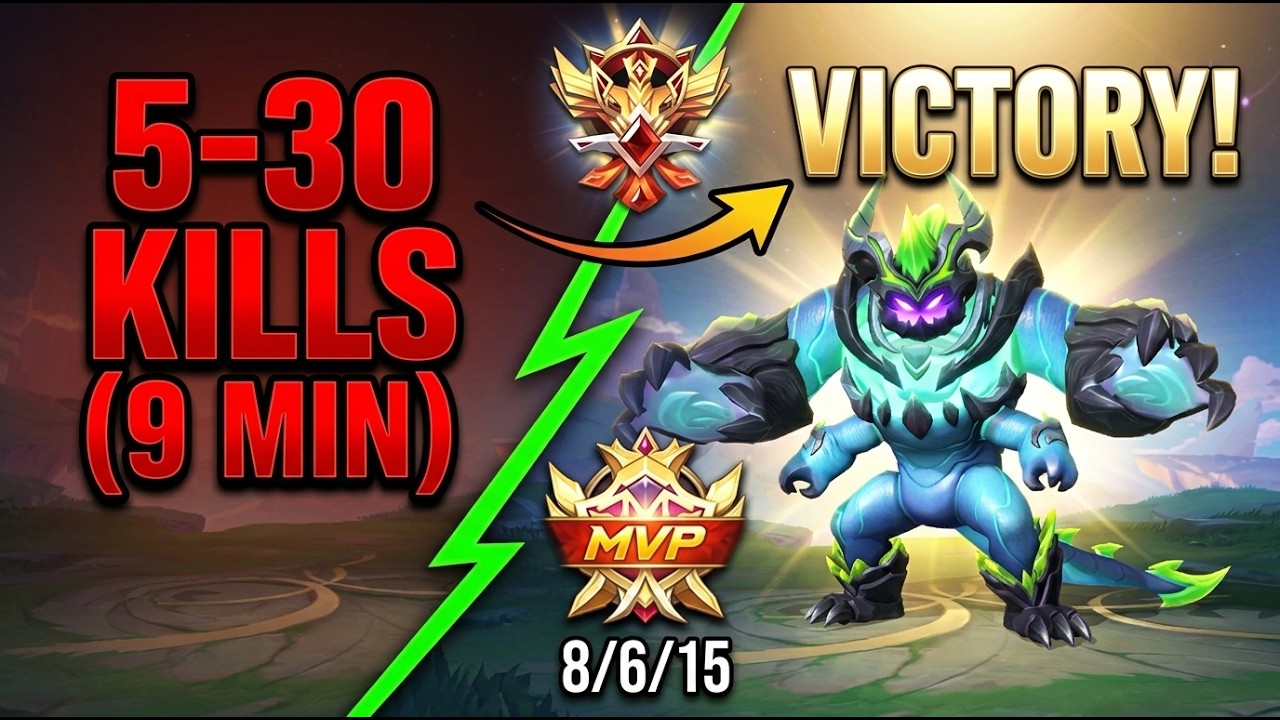 Gloo gameplay, WE WON FROM 5-30 KILLS DOWN! 😱 THE IMPOSSIBLE GLOO MVP COMEBACK (MLBB)