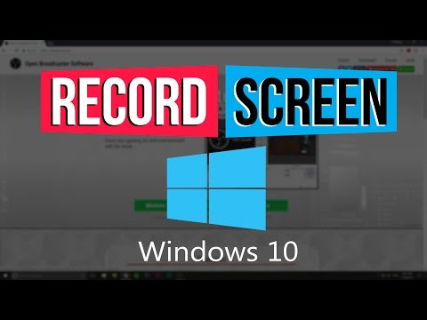 How to record your computer screen FREE in Windows 10! | OBS tutorial 2017  | Harrison Broadbent