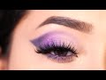 Very easy and simple purple eye makeup tutorial  shilpa