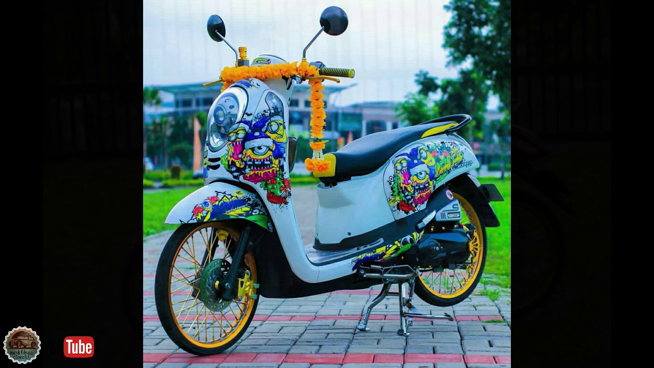 Modifikasi Scoopy 2016 OPREK MOTOR