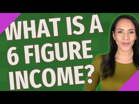 What Is A 6 Figure Income?