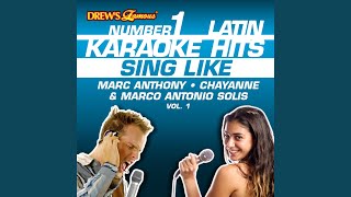 No Te Preocupes por Mi (Karaoke Version)