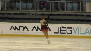 2016 Santa Claus Cup Bianca SRBECKA SVK - FS Advanced Novice GIRLS