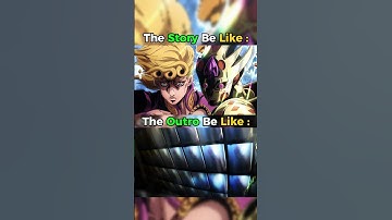 JoJo Fans... This Anime Ending Is Too Relatable! | #jojo #goldenwind