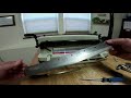 Part 2 how to sharpen or change your blade on the HFS paper cutter