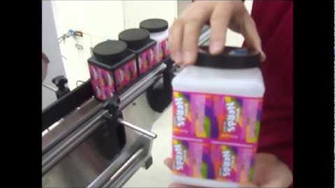 PL-622D 4 panels labeling machine