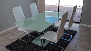 [REVIEW] Coaster Home Furnishings Modern White Faux Leather Dining Chair with Chrome Legs