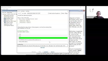 Java 8 OCA (1Z0-808) - Java Basics (Enthuware sample questions)