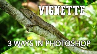3 ways to create vignette effect in photoshop