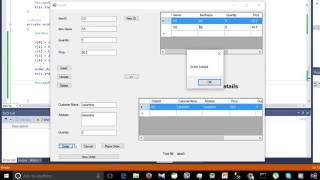 Basic C# Lesson 15 (How to Create Table Manual in C# and insert Values)