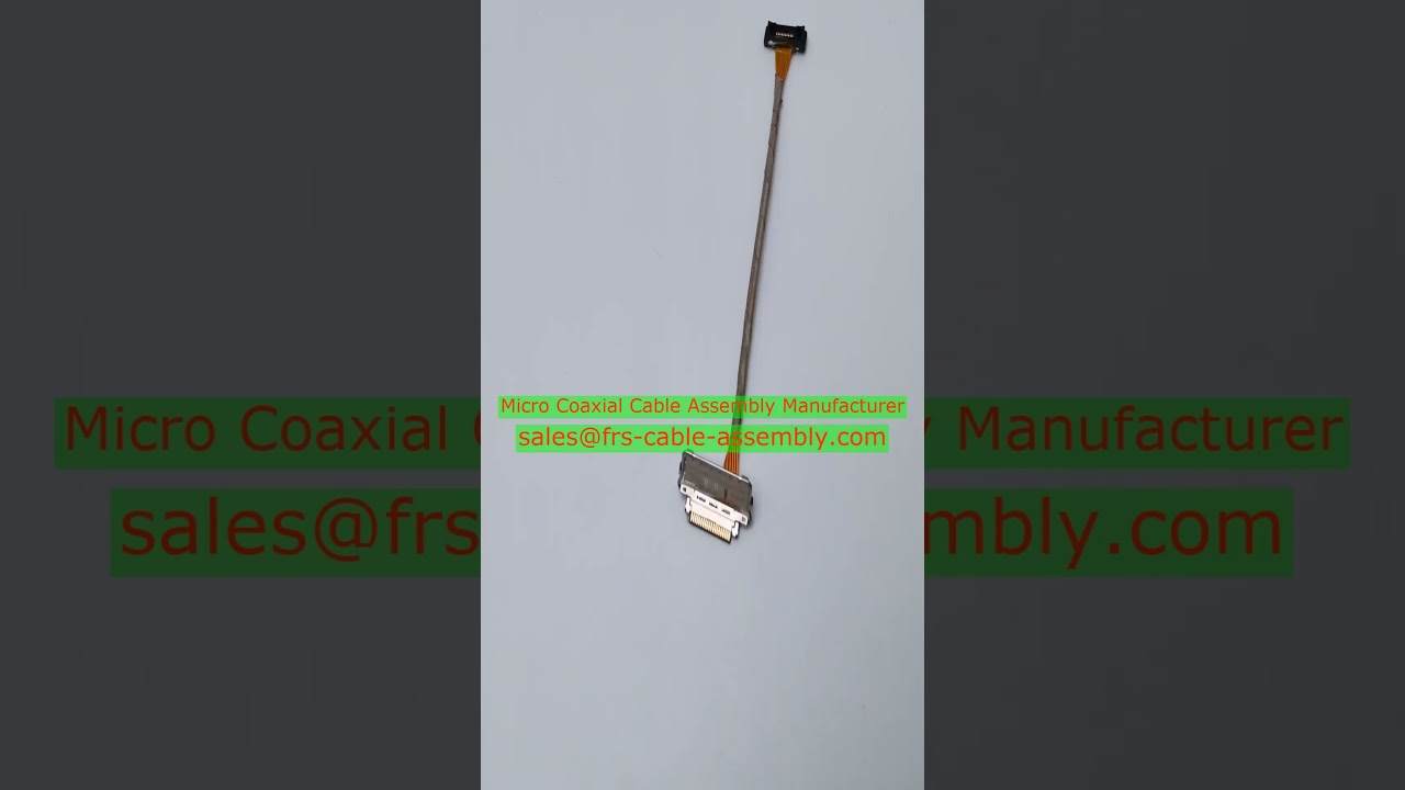 FEP jacket lvds micro coax for ADAS camera Micro coax extension cable Spain manufacturer USB-C Charg