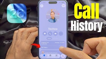 How to View Full Call History for Contacts in iPhone iOS 26