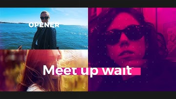 Dynamic Glitch Slideshow - After Effects Template