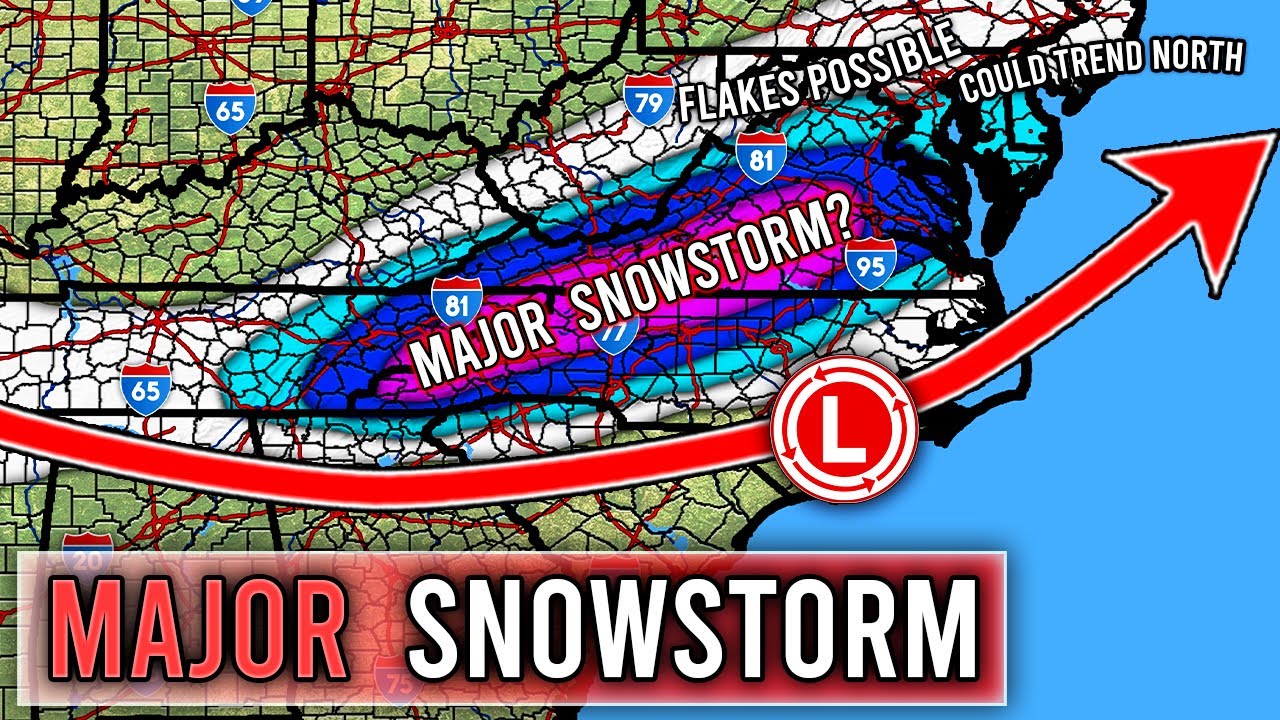 Upcoming Major Winter Storm - YouTube