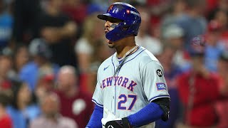 Mark Vientos TIES NLDS GAME 2 IN THE 9TH! (2nd homer of the game!)