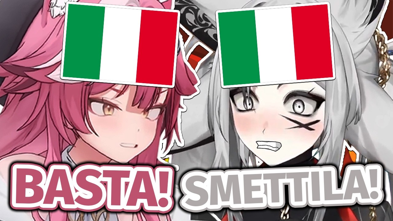 Raora and Rikku Can't Stop Screaming at Each Other in Italian