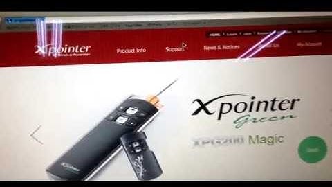 X-pointer3 Log in