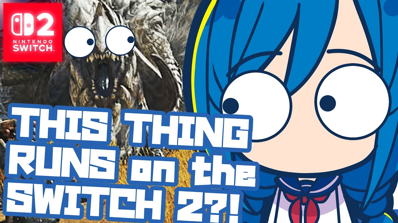 MONSTER HUNTER WILDS on a freakin SWITCH 2??? Prologue Demo STREAM!