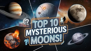 Top 10 Most Mysterious Moons in Our Solar System!
