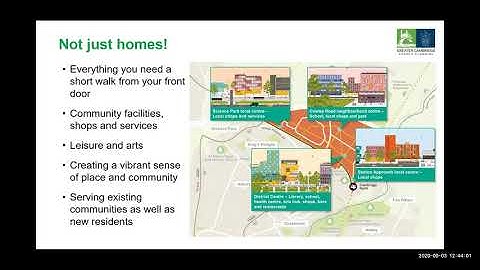North East Cambridge: Zoom webinar Q&A5 – Homes and community facilities
