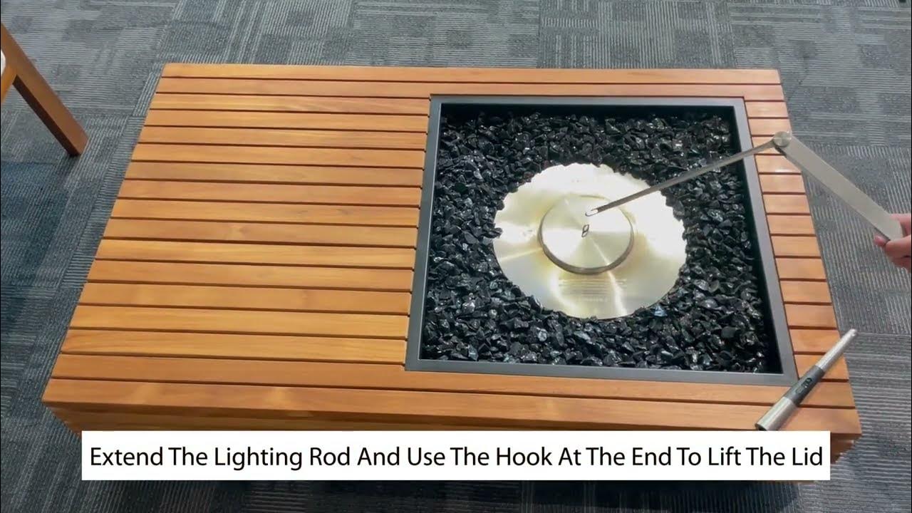 EcoSmart Fire How To Light Your Fire Pit YouTube