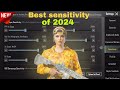 New best sensitivity settings for pubg in 2024 | sensitivity and control code 🔥3.2 update