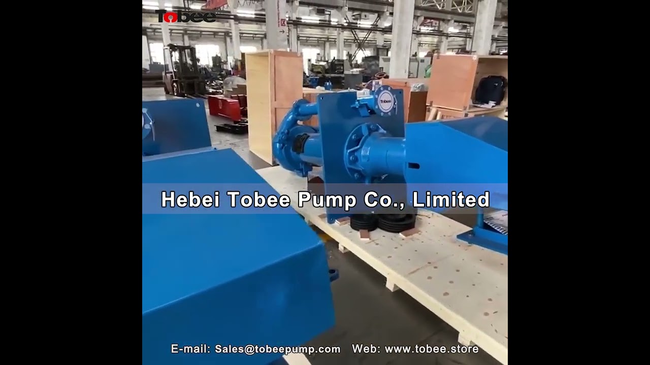 Tobee® TP100RV Vertical Slurry Pump Rubber Model Pump 