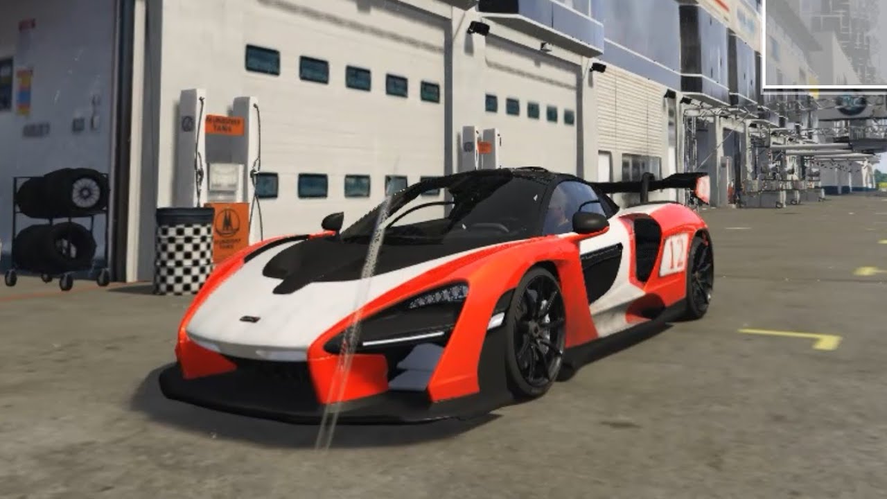 Mclaren senna gta 5