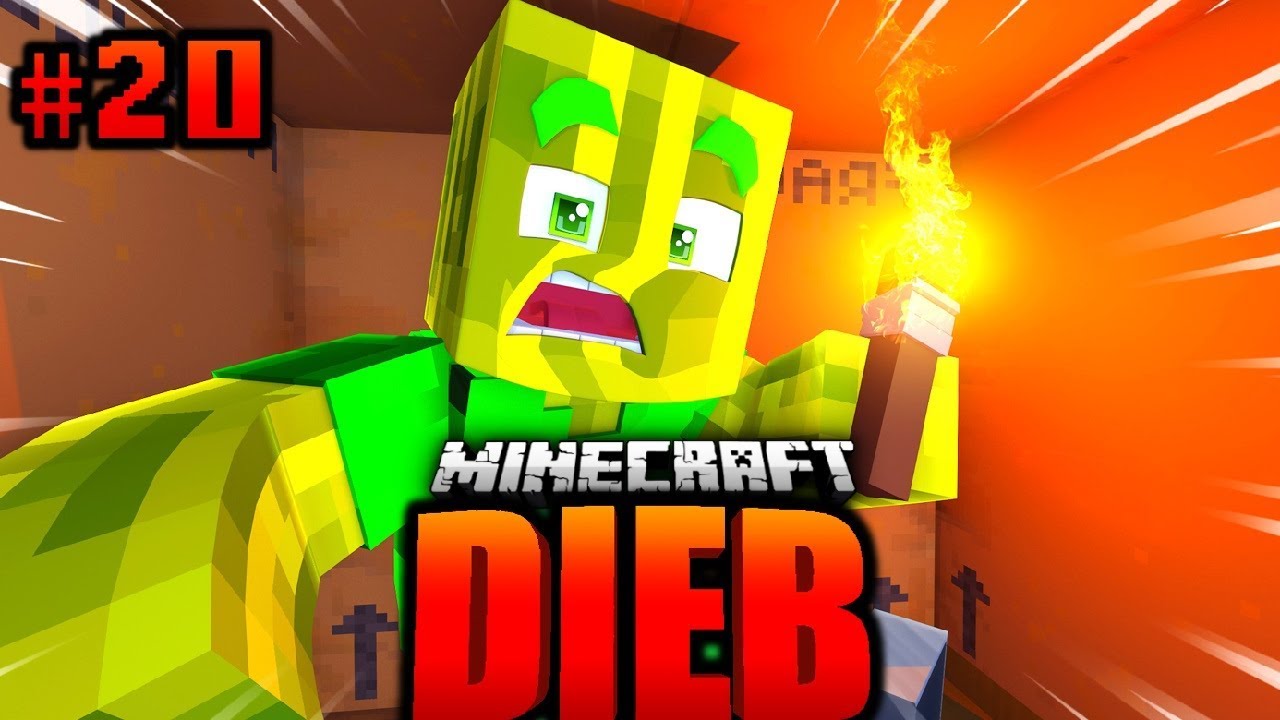 ICH VERSENDE MICH SELBST Als PAKET Minecraft DIEB 20 Deutsch HD 