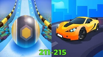 Action Balls VS Race Master 3D - Android iOS Gameplay Level 211-215