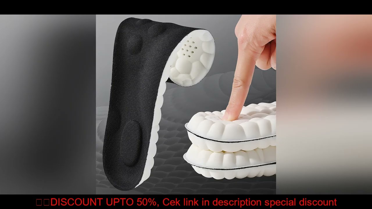 1Pair/2Pairs/4Pairs High Elasticity Latex Sport Insoles Soft Shoe Pads Arch Support Orthotic Insoles