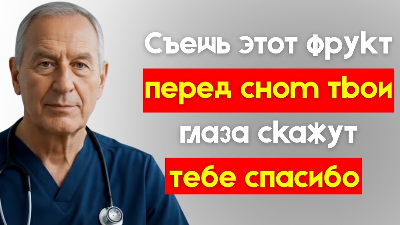 После 60 Лет… Этот Фрукт Перед Сном Может Спасти Ваше Зрение