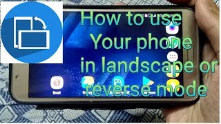 How to use your phone in any orientation.// Control your phone orientation screenshot 5