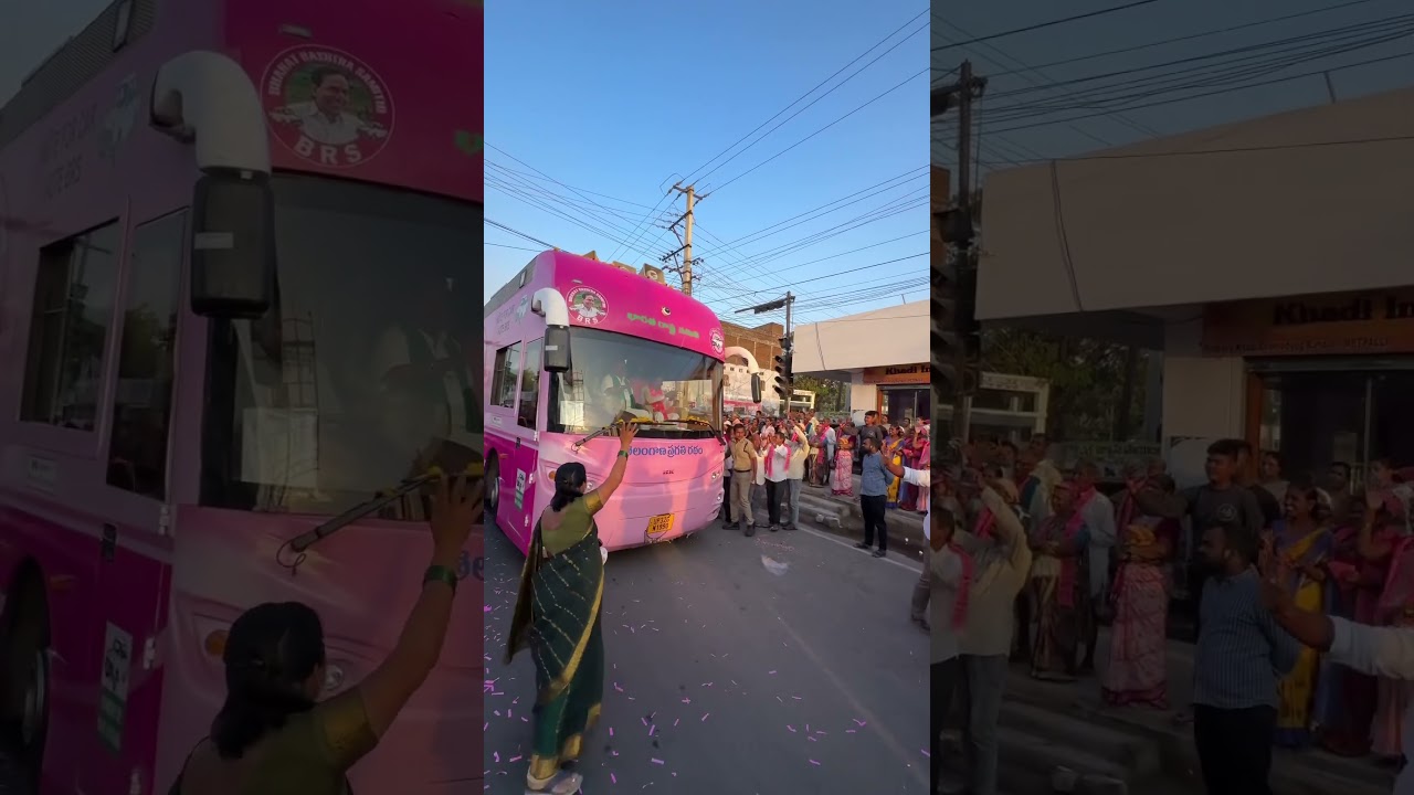 KCR ROADSHOW JAI BRS JAI KCR 🚘🚘🚘