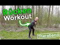 Rükenworkout mit Theraband | Die 3 effektivsten Übungen für deinen Rücken!