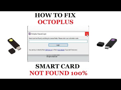 HOW TO FIX OCTOPLUS SMART CARD NOT FOUND | 100% FIX