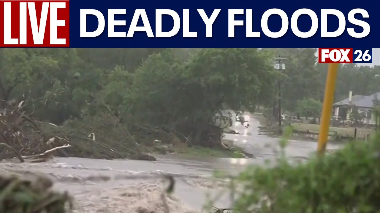 LIVE: Texas flooding update - Gov. Abbott on deadly floods in Kerrville ...