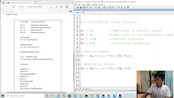 Frequency Modulation Using Scilab