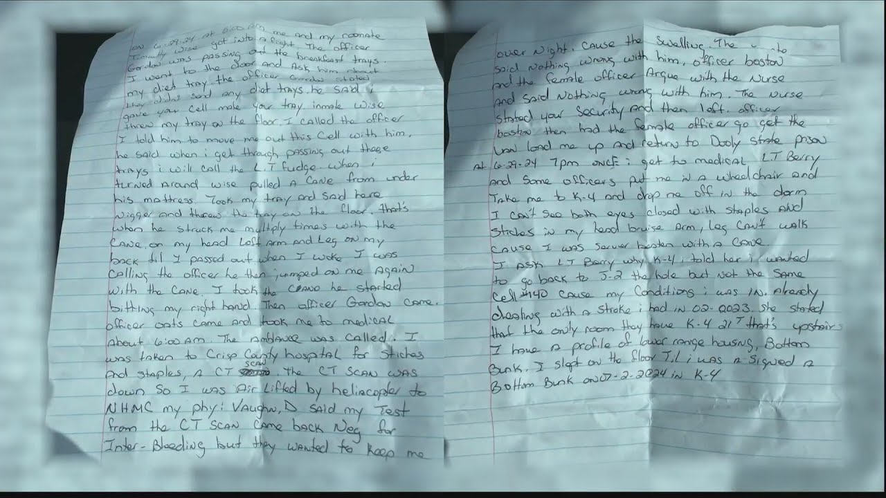 Family shares story of prison 'beating' amid DOJ probe into Georgia prisons