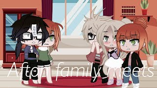 Afton Family Meets Claras Familypart 1Gacha Clubwilliam X Claramicheal X Ennardaftons Family