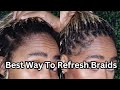 REFRESH BRAIDS In Minutes Without Rebraiding!!!!!