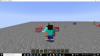 Kinda finalized jojo stand (Minecraft datapack learning progression)