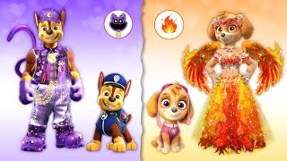 Poppy Playtime 3, The Amazing Digital Circus & Fire Fashion For Muscle Paw Patrol Adn Growing Up