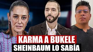 REVENTO EL ESCANDALO! BUKELE TIENE A LA MAÑANA EN SU GABINETE, SHEINBAUN SE ENTERA, EEUU DETRAS