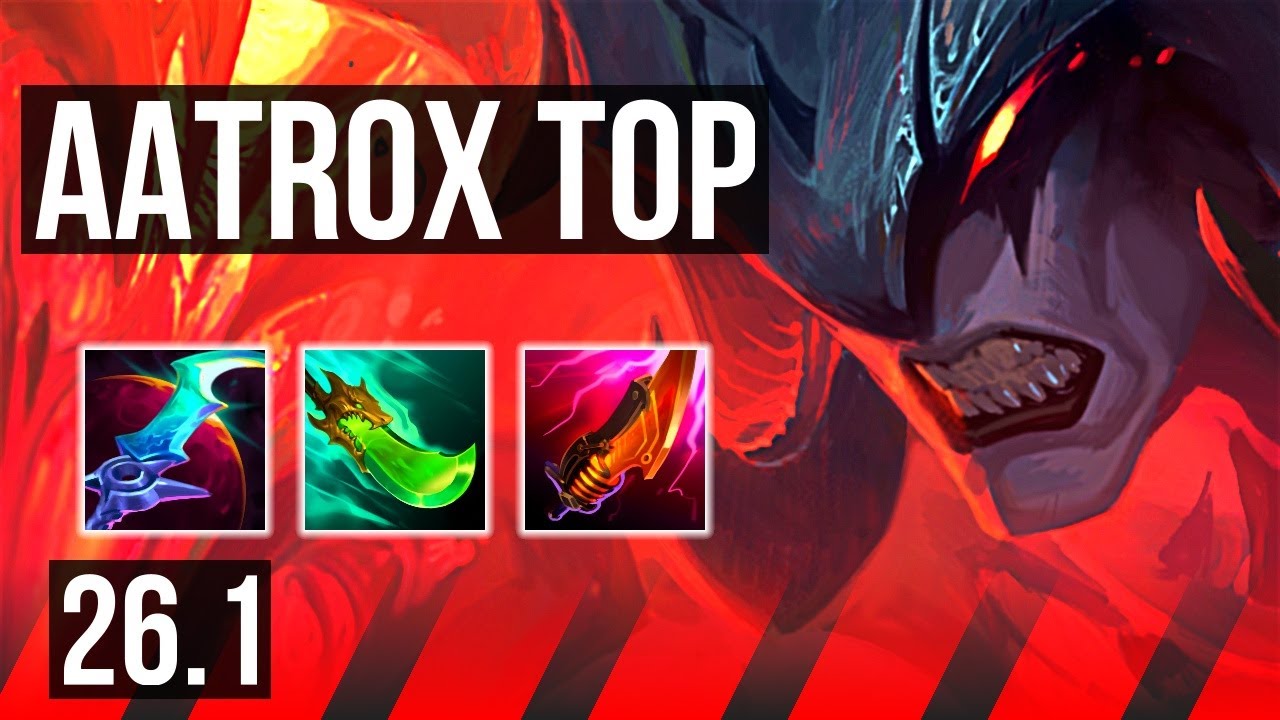 AATROX vs MORDEKAISER (TOP) | Good KDA: 14/2/6 | EUNE Master | 26.1