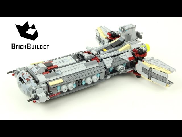 Lego Wars 75158 Rebel Combat Frigate - Speed Build -