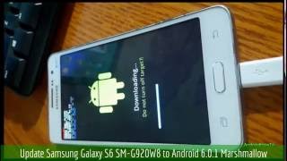 Update Samsung Galaxy S6 SM-G920W8 to Android 6.0.1 Marshmallow screenshot 2