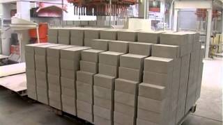 Sand lime brick production / Производство силикатного кирпича / Herstellung von Kalksandstein
